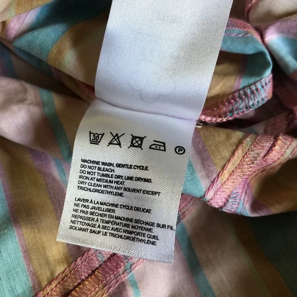 Anthropologie FARM Rio Rainbow Stripe Tassel Dress Kids Girls 2T NWT - Picture 11 of 11